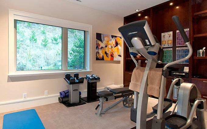 上饶装修设计室内家庭健身房，让自己过上健康生活